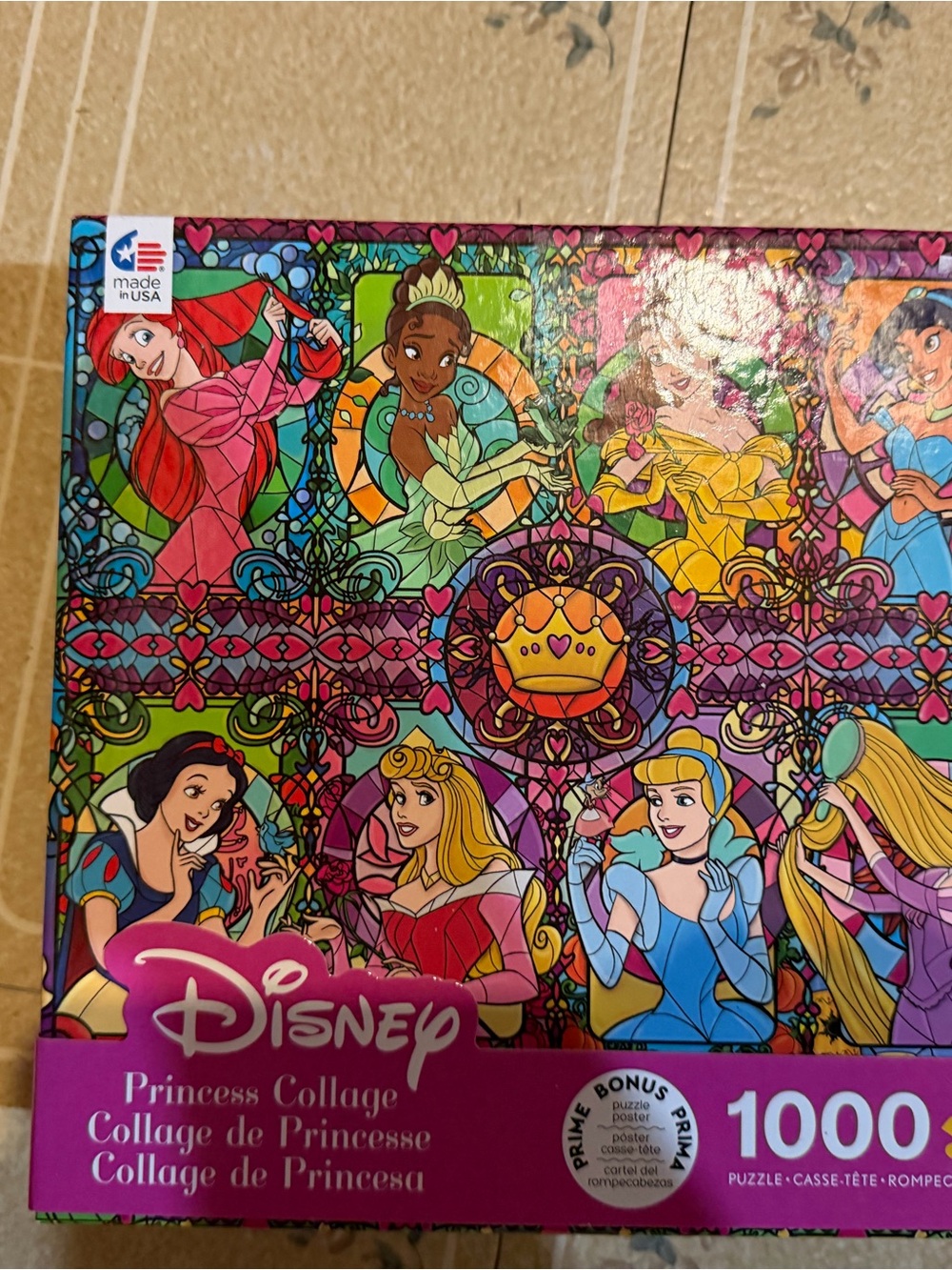 Disney Princess 1000-Piece Jigsaw Puzzle - Multicolor